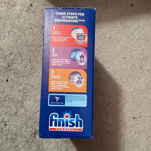 BRAND NEW unopened 35 piece Finish powerball dish detergent - Picture 4 of 4